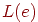 \regval{e}